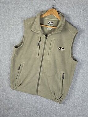 Drake Waterfowl Systems MST Windproof Layering Vest Olive Green Mens L